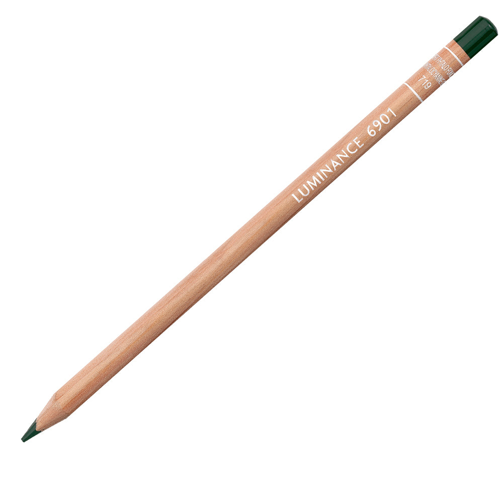 Lápis de Cor Caran d'Ache Luminance 719 Dark Phtalocyanine Green